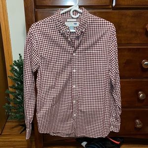 Long sleeve button up flannel